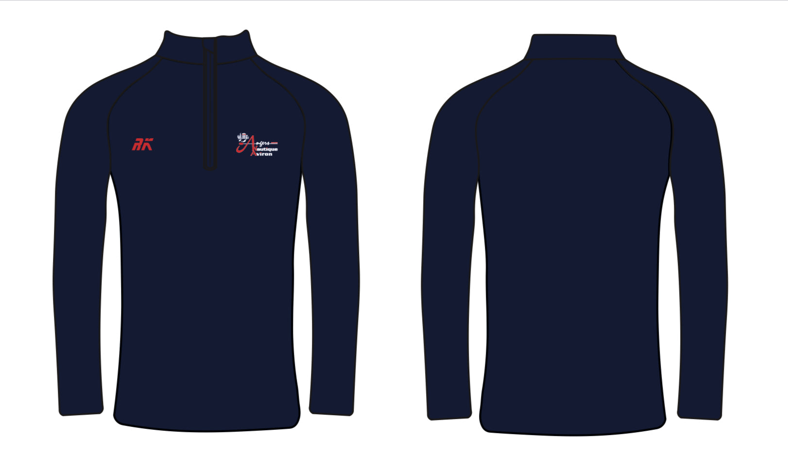 Angers Nautique Aviron Rowing Performance Q-Zip