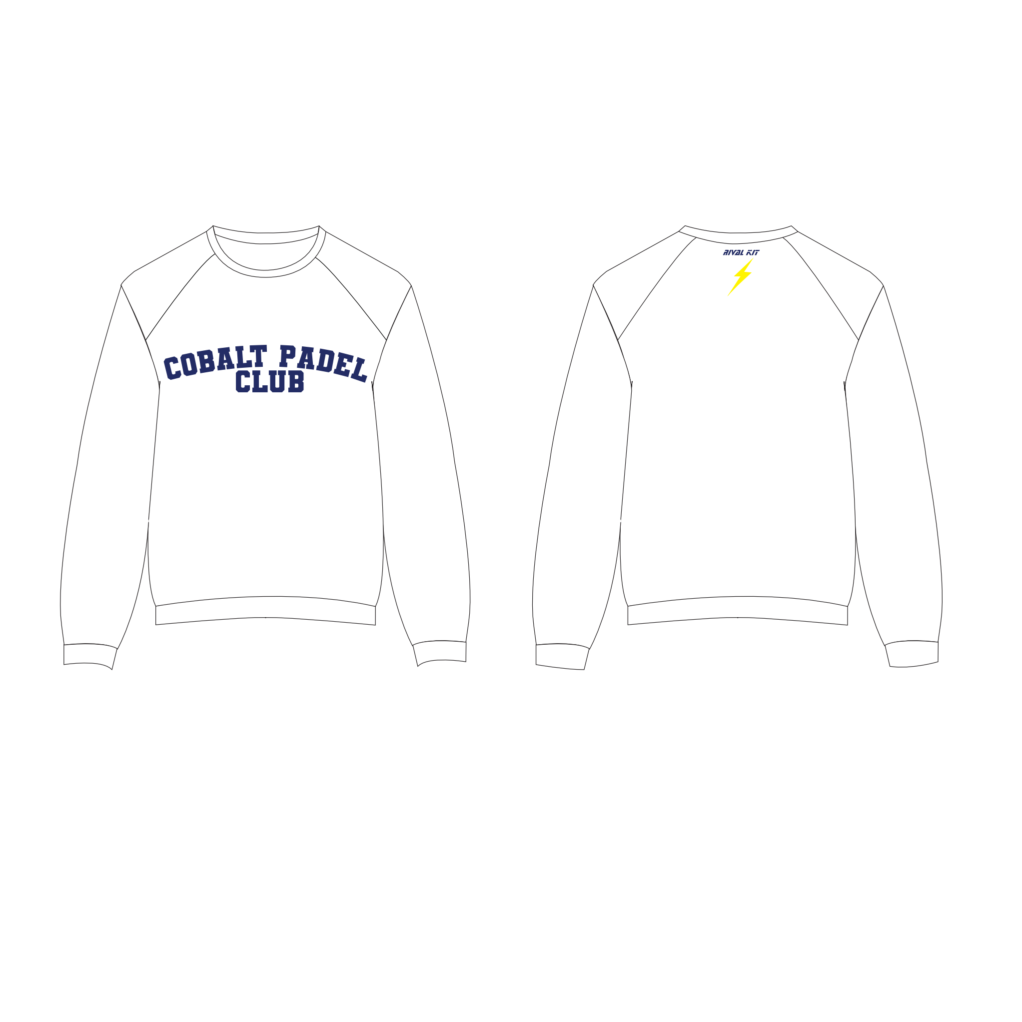 Cobalt paddle Sweatshirt