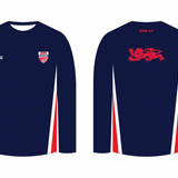 Newcastle University Athletics and Cross Country Club Long Sleeve Navy Gym T-Shirt