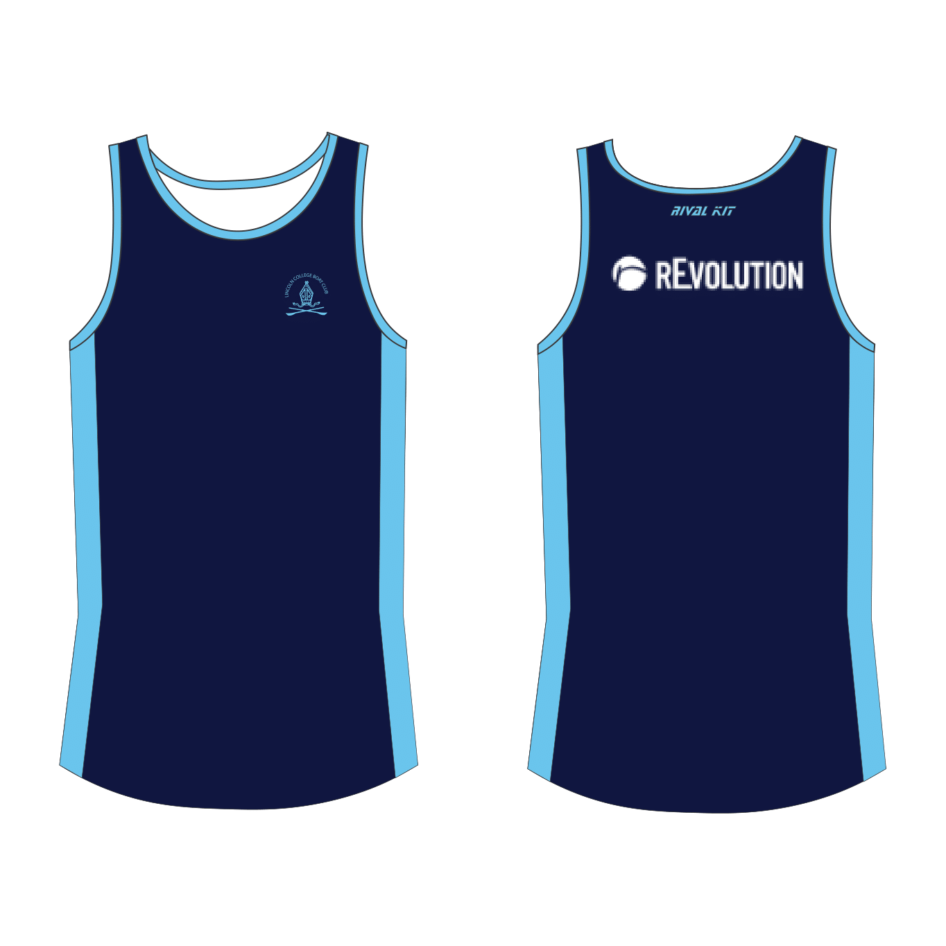 Lincoln College Boat Club Vest Alumni