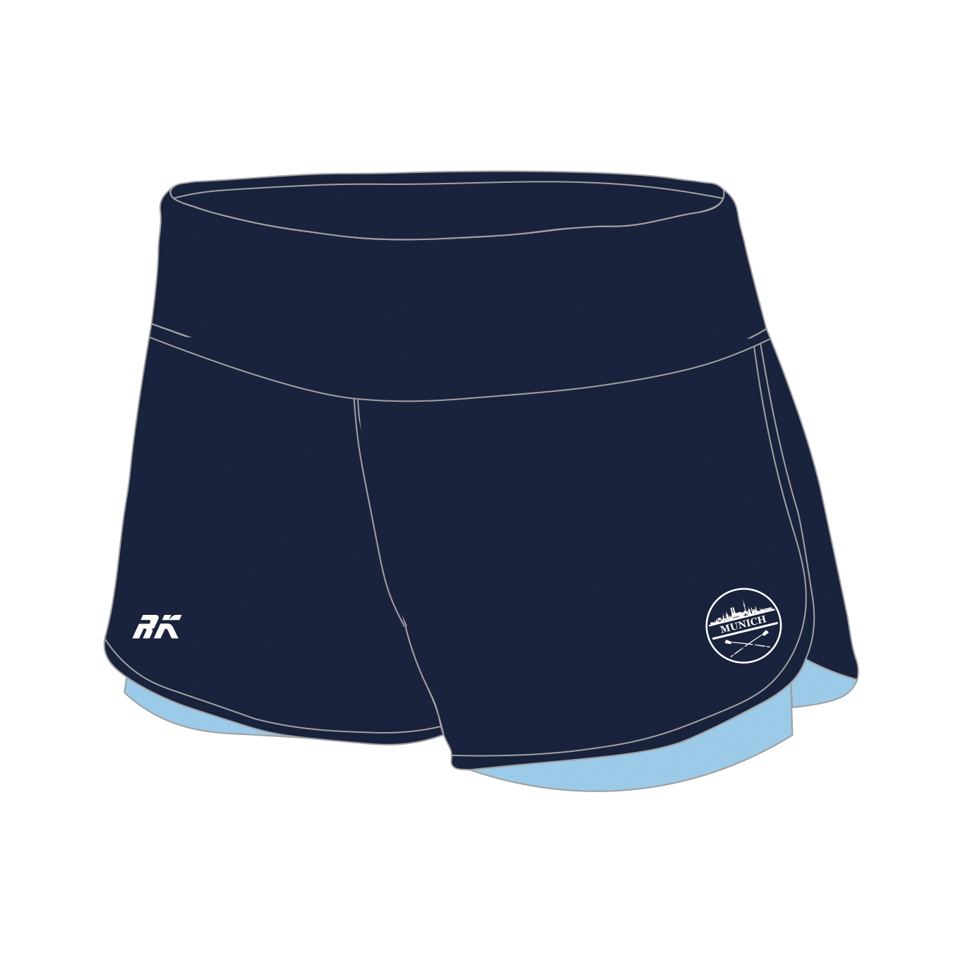 Munich8 Female Gym Shorts