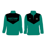 Neptune Rowing Club Zipped Fleece Green