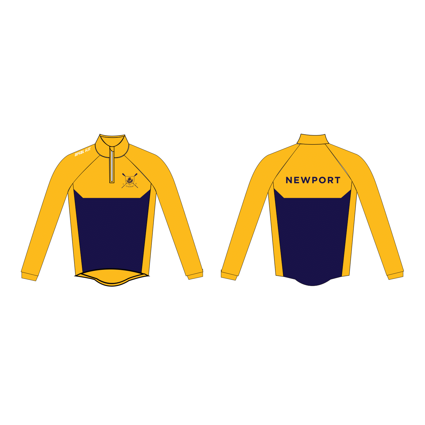 Newport Rowing Club Thermal Splash Jacket