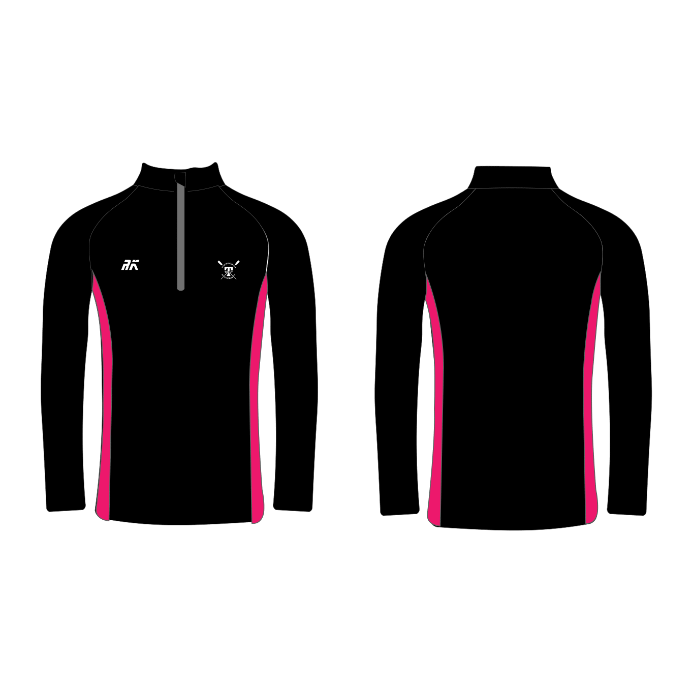Nottingham Trent University Boat Club Pink Performance Q-zip
