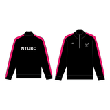 Nottingham Trent University Boat Black and Pink Club Q-zip