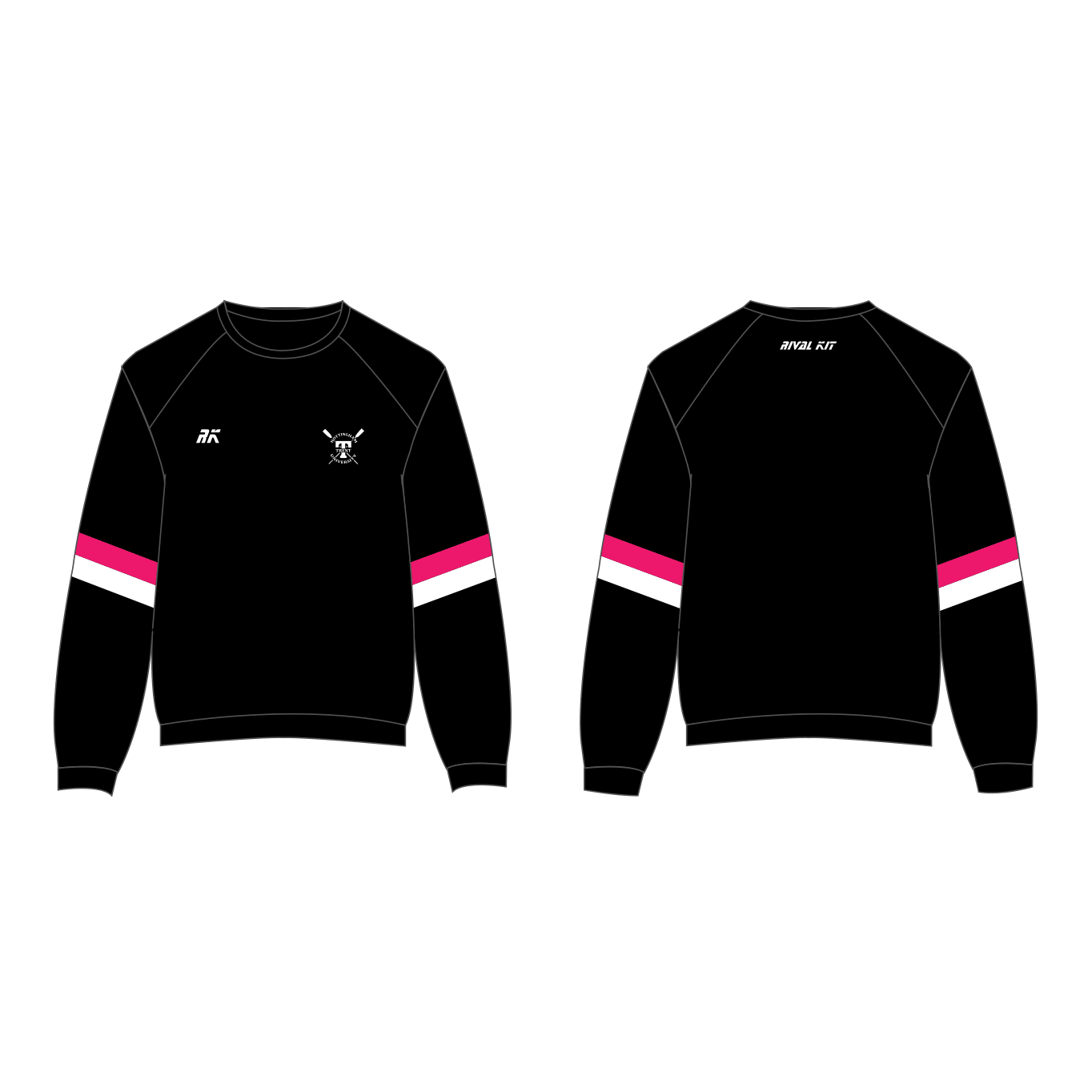 Nottingham Trent University Boat Club Black Sweatshirt