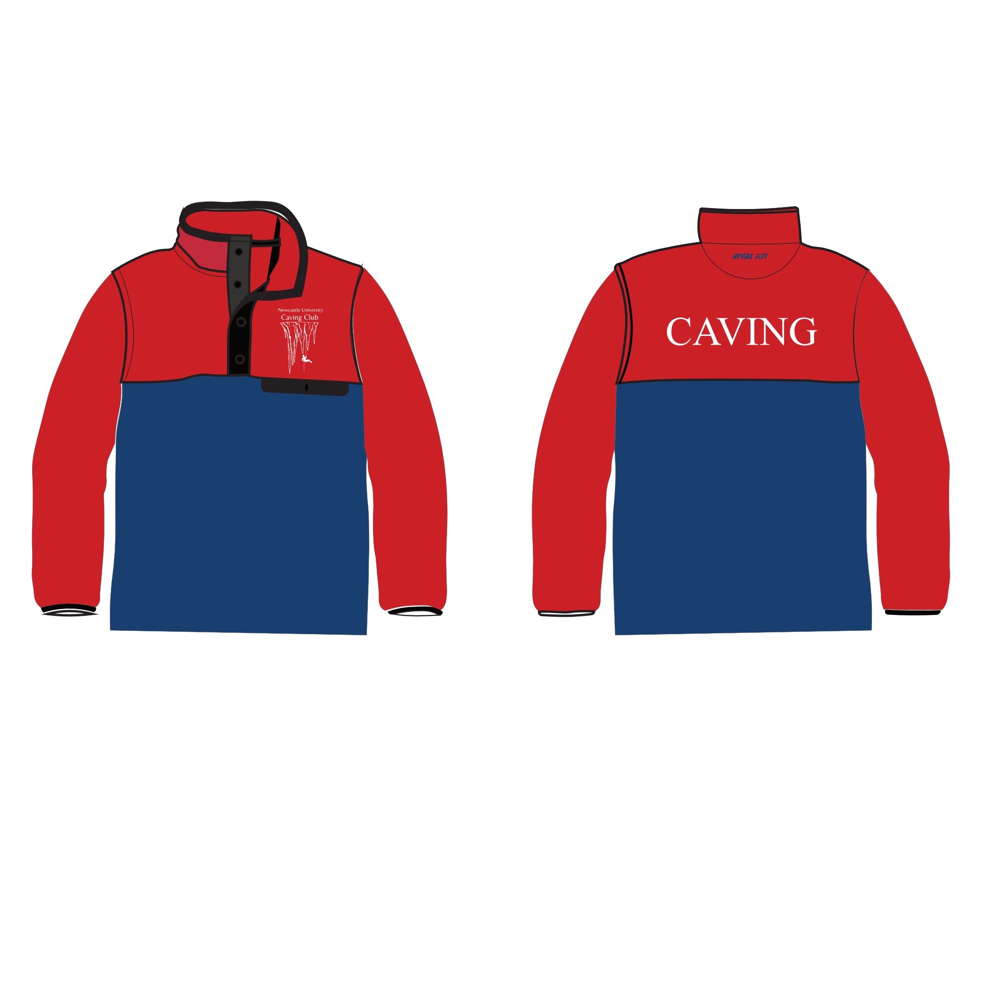 Newcastle Caving Club Fleece