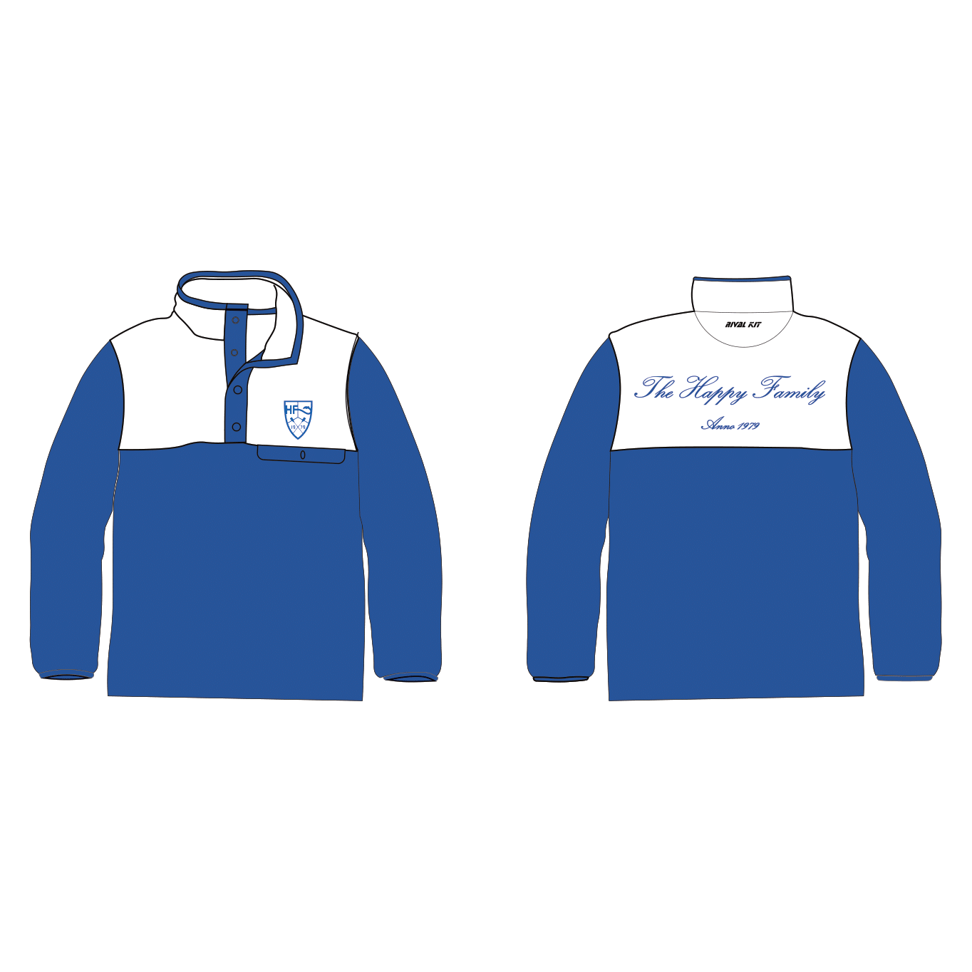Roeihuis The Happy Family Pocket Fleece