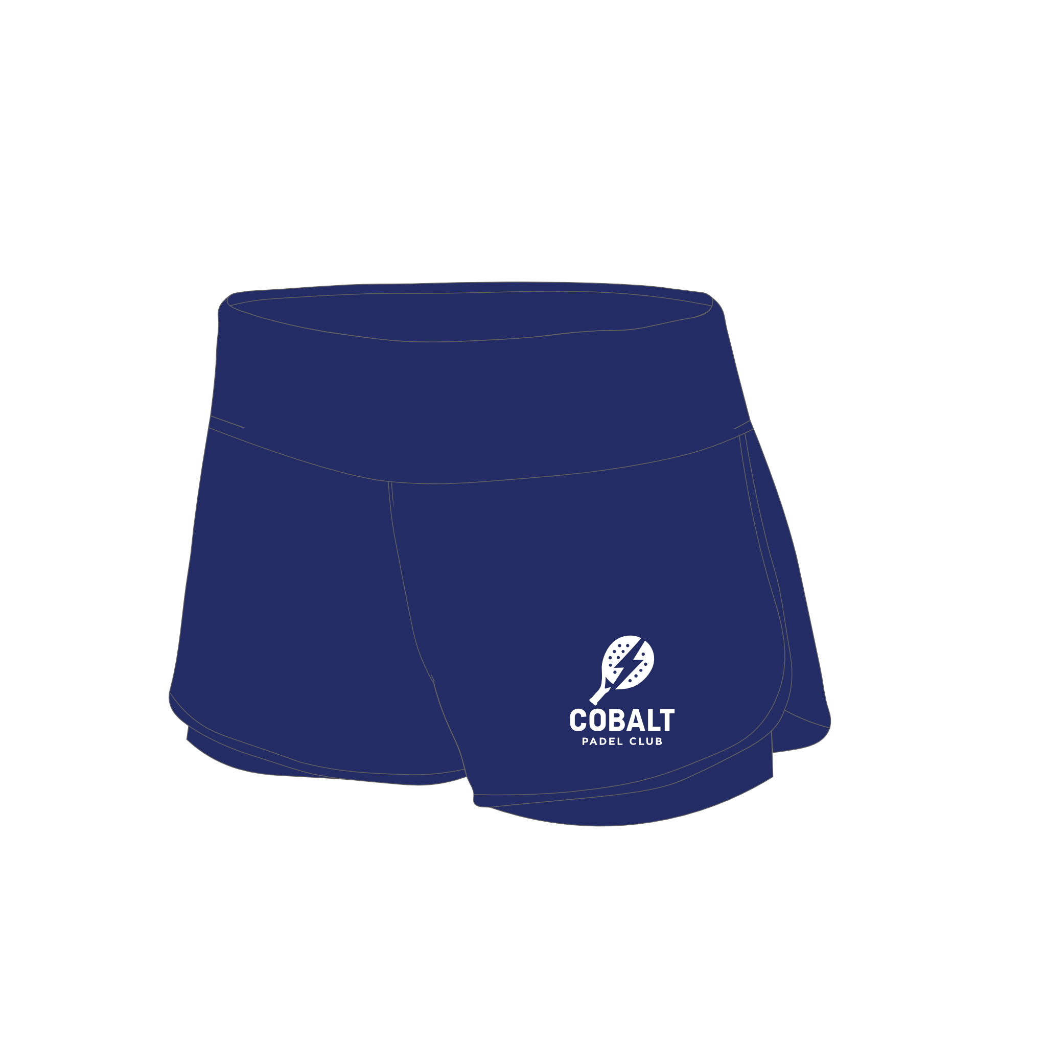 Cobalt paddle Female shorts