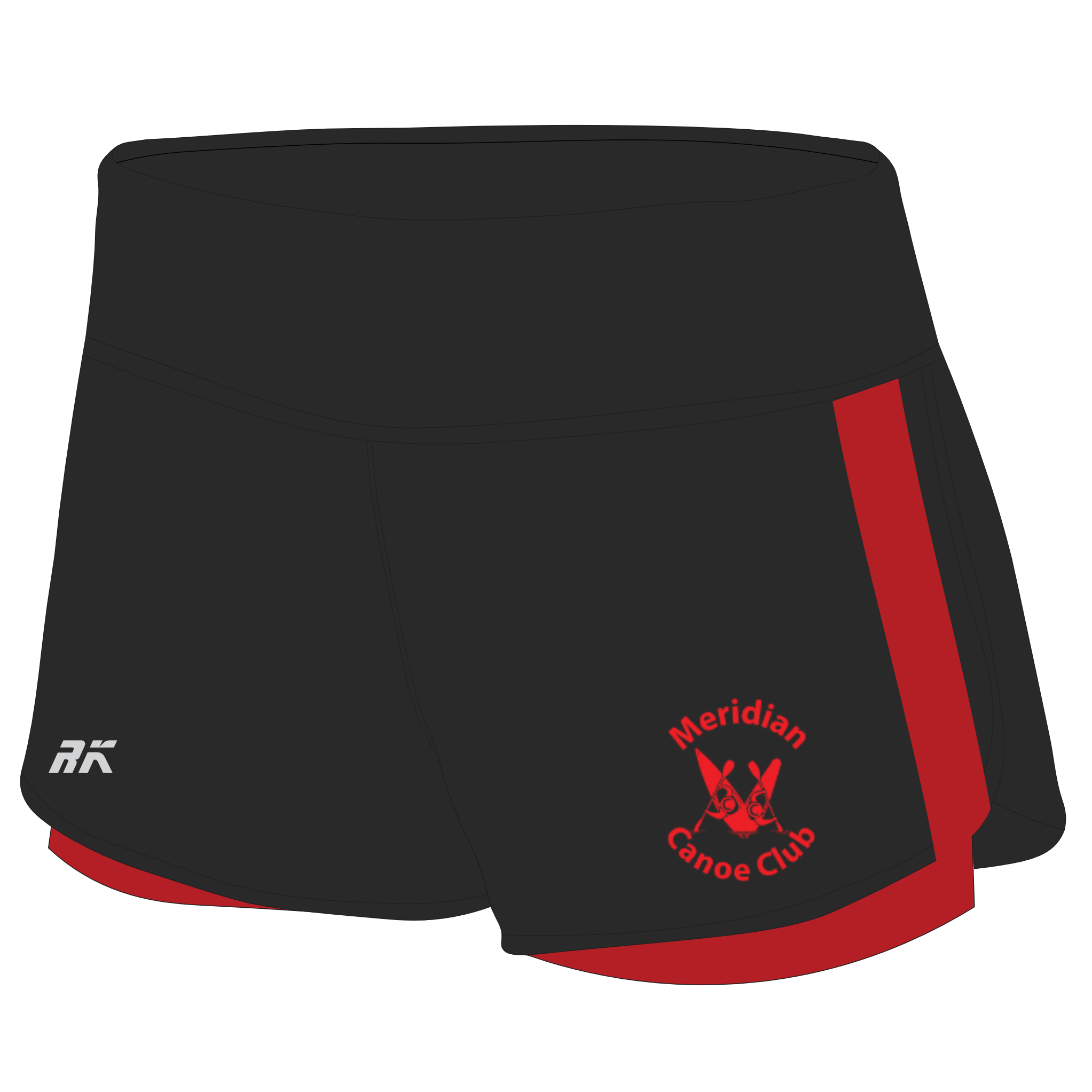 Meridian Canoe Club Female Gym Shorts
