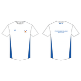 St Edmund's College Boat Club White Bespoke Gym T-Shirt
