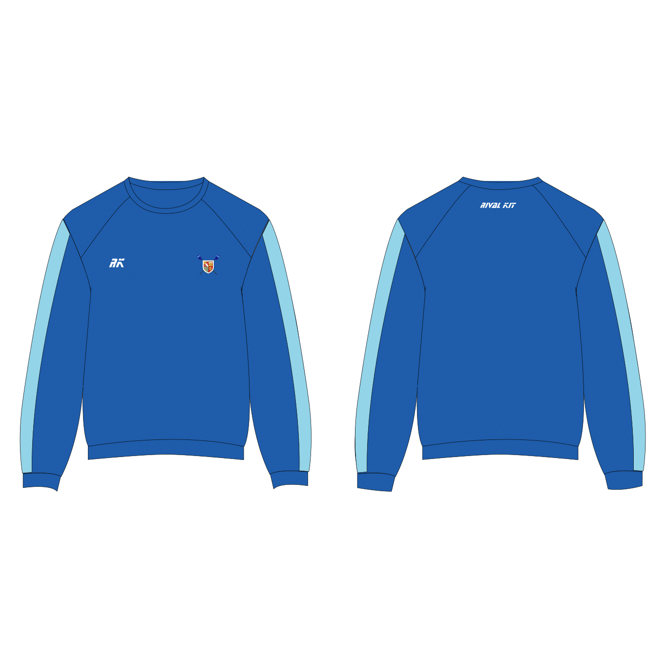 St Edmund's College Boat Club Blue Sweatshirt