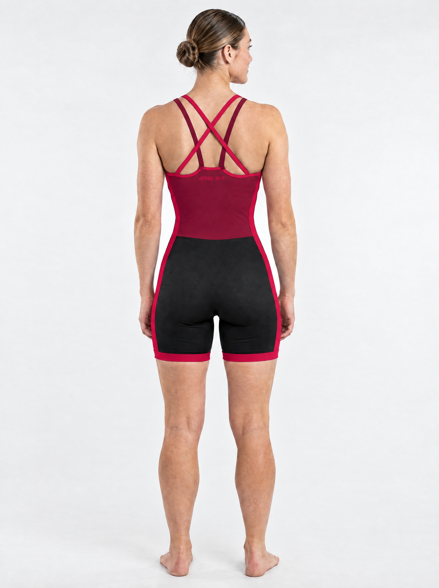 Rival Autumn 26 Strappy AIOX – 2 Burgundy – back