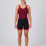 Rival Autumn 26 Strappy AIOX – 2 Burgundy – front