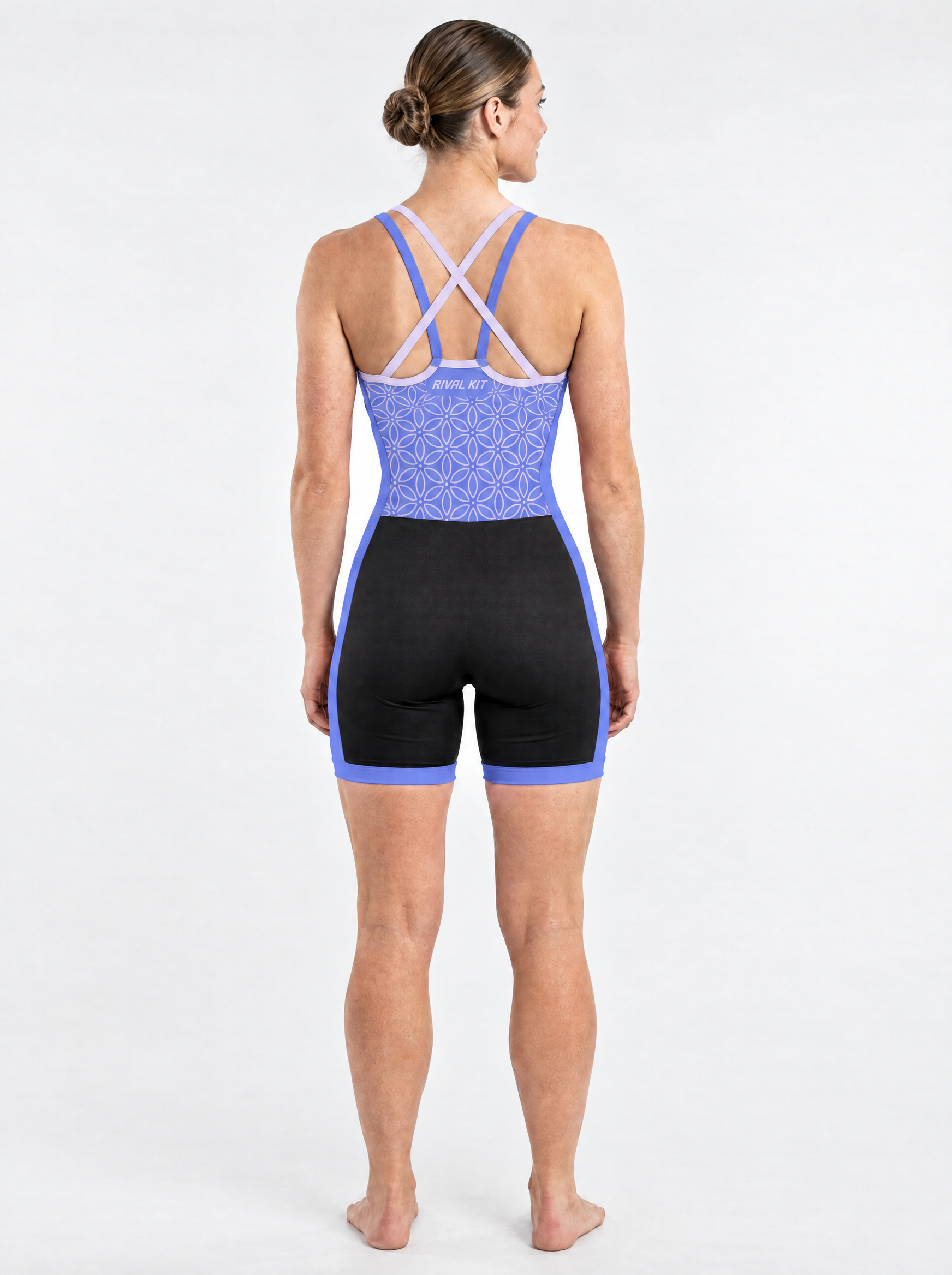 Rival Autumn 26 Strappy AIOX – 5 Lilac Geo Print – back