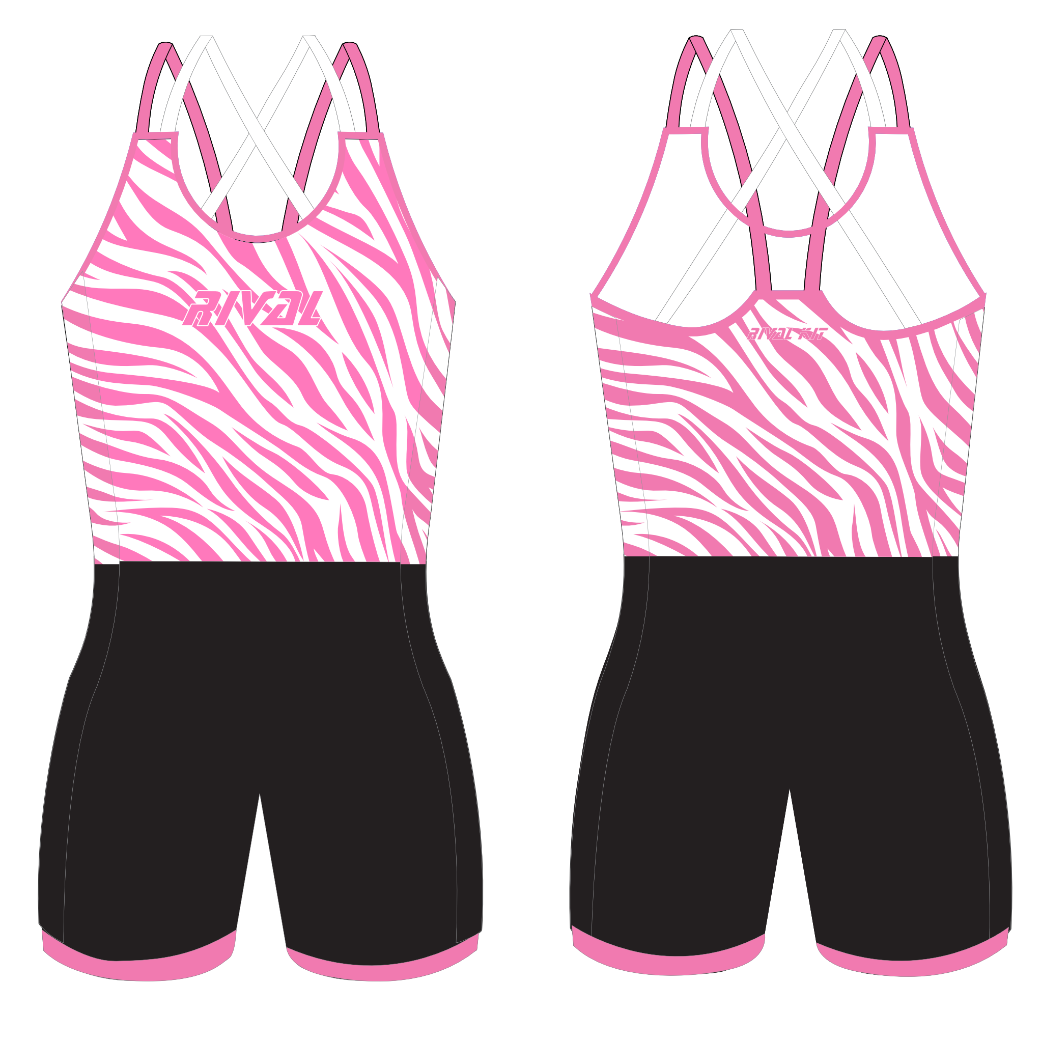 NEW 2026 Collection Strappy AIOX Pink Zebra