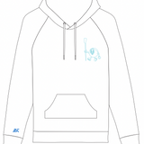 Rival Little Man White and Blue Hoodie