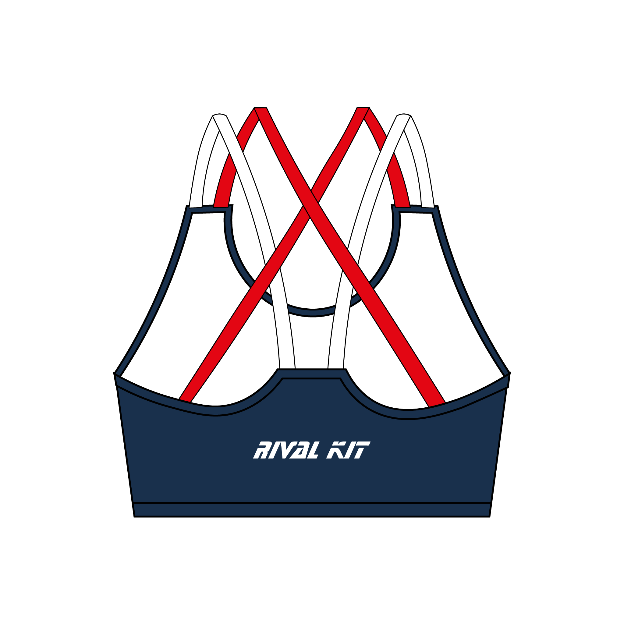 St Anne's College BC Sports Bra Design 2