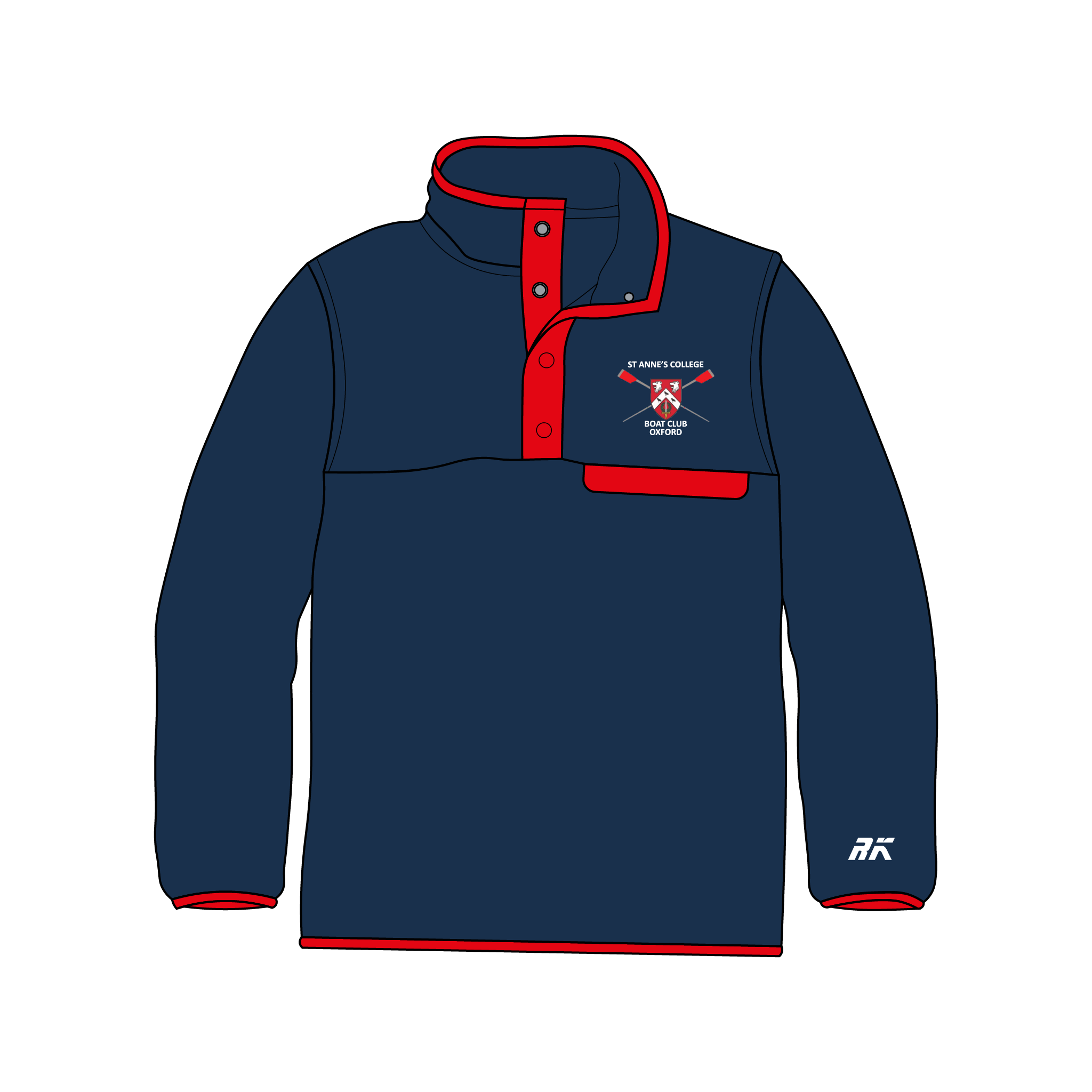 St Anne's College BC Pocket Fleece