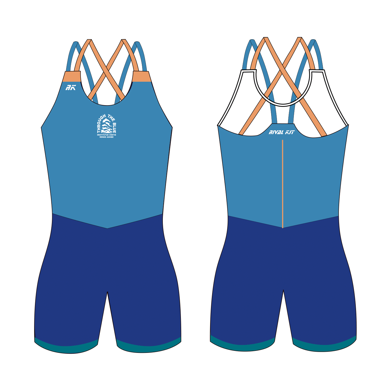 Through the Blue Strappy AIO