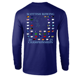 Scottish Champs Navy event tee cotton Long sleeve