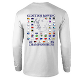 Scottish Champs WHITE event tee cotton Long sleeve