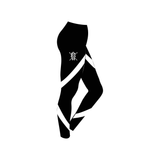 Tyne ARC Black Leggings With White Bands