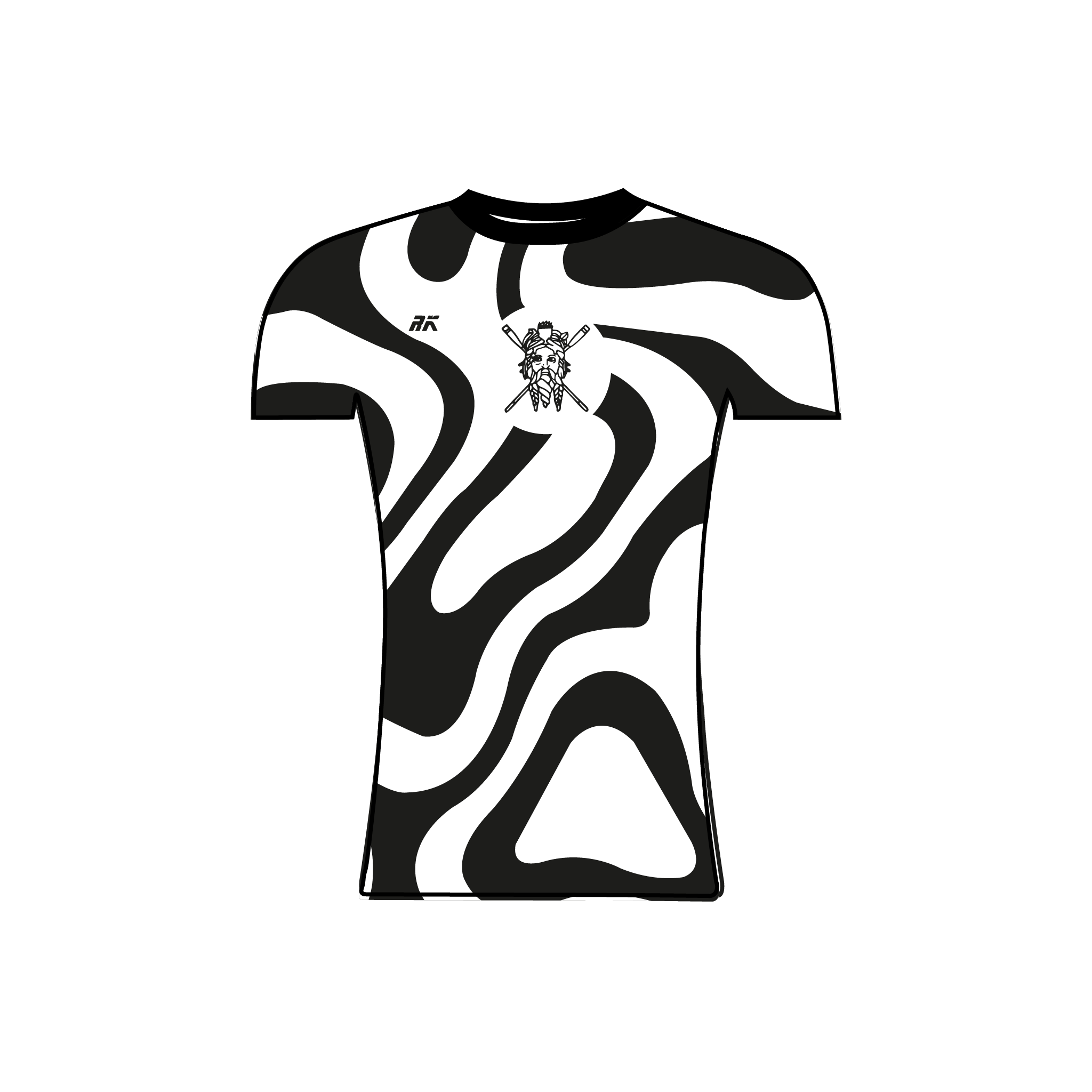 Tyne ARC Short Sleeve Base Layer Pattern