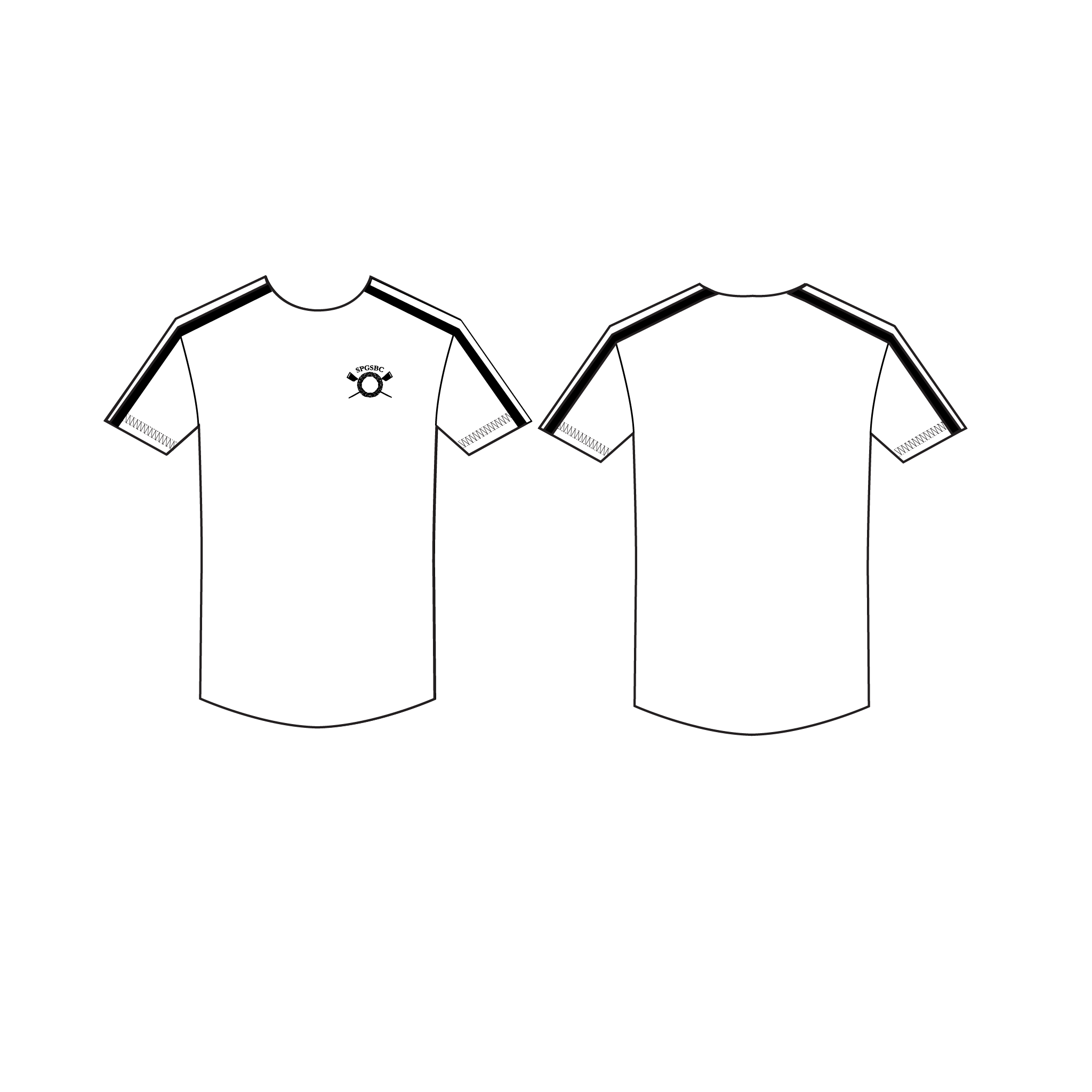 St Paul's Girls School Rowing Boat Club Bespoke Gym T-Shirt
